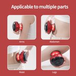 Electric Cupping Massager - 12 Modes Pressure Vacuum Cellulite Neck Shoulder Back Scraping