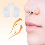 Reusable Nasal Dilator - 4 Pack Soft Silicone Nose Vent Good Sleep Solution for Nasal Breathers