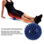 Massage Balls - Deep Tissue Plantar Fasciitis Reflexology Stress Therapy Spiky Foot Roller