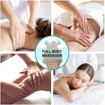 Four Point Massage Tool - Small Mini Deep Tissue Handheld Back Neck Arm Shoulder Leg Massager