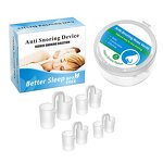 Reusable Nasal Dilator - 4 Pack Soft Silicone Nose Vent Good Sleep Solution for Nasal Breathers