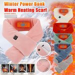 USB Electric Scarf - Anti-Cold Washable DuPont Cotton 3-Temperature Adjustable Neck Pain Relief