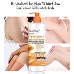 Vitamin C Body Lotion - 500ml 3 Days Moisturizing Whitening Fruit Milk Extract Body Cream
