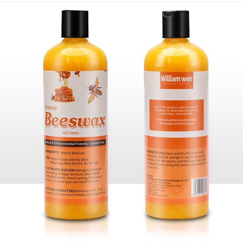 Wooden Floor Beeswax - 500ml Wholesale Waterproof Furniture Polish Wood Care Wax