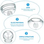 Glass Cupping Jar Set - Professional 42pcs Chinese Acupoint Fire Vacuum Therapy Massager