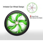 Abdominal Exercise Roller - Home Gym Fitness Abs Workout Core Strength Muscle Training Wheel