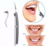 Sonic Dental Cleaner - Oral Care Electric Teeth Whitening Tartar Stains Remover With LED Light