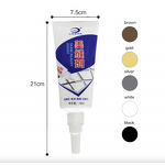 Tile Gap Sealant - 180ml Waterproof Anti-Mildew White Gold Coffee Grey Seam Repair