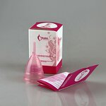 Silicone Menstrual Cup - Eco-Friendly Reusable Health Care 12 Hours Wear for Women Period Care