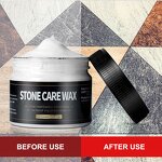 Stone Polishing Wax - Furniture Restoration Care Beeswax Marble Ceramic Tile Stone Floor Wall