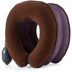 Cervical Neck Traction Device - Inflatable Adjustable Pillow Stretcher Instant Neck Pain Relief