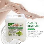 Body Foot Exfoliating Gel - Herbal Ingredients Mild Dead Skin Softening Calluses Peeling Clean Skin