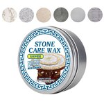 Stone Care Polish Wax - Natural Kitchen Bath Marble Floor Furniture Seal Protect Soapstone Slate