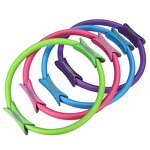 Yoga Magic Circle - Superior Unbreakable Dual Grip Foam Pads Fitness Exercise Ring