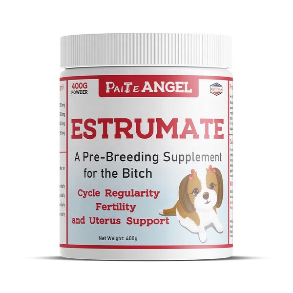 ESTRUMATE Dog Supplement - Manufacturer - Pregnant Fertility Regular Successful Cycle