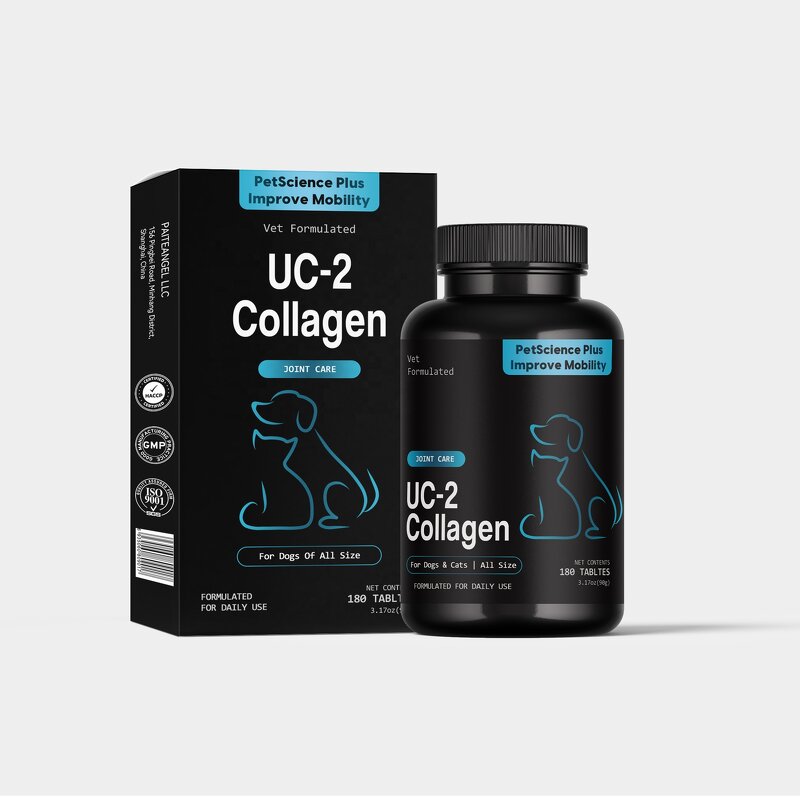 UC-2 Collagen Tablets - Manufacturer - Private Label Vet Formula Joint Care Mobility Dogs Cats