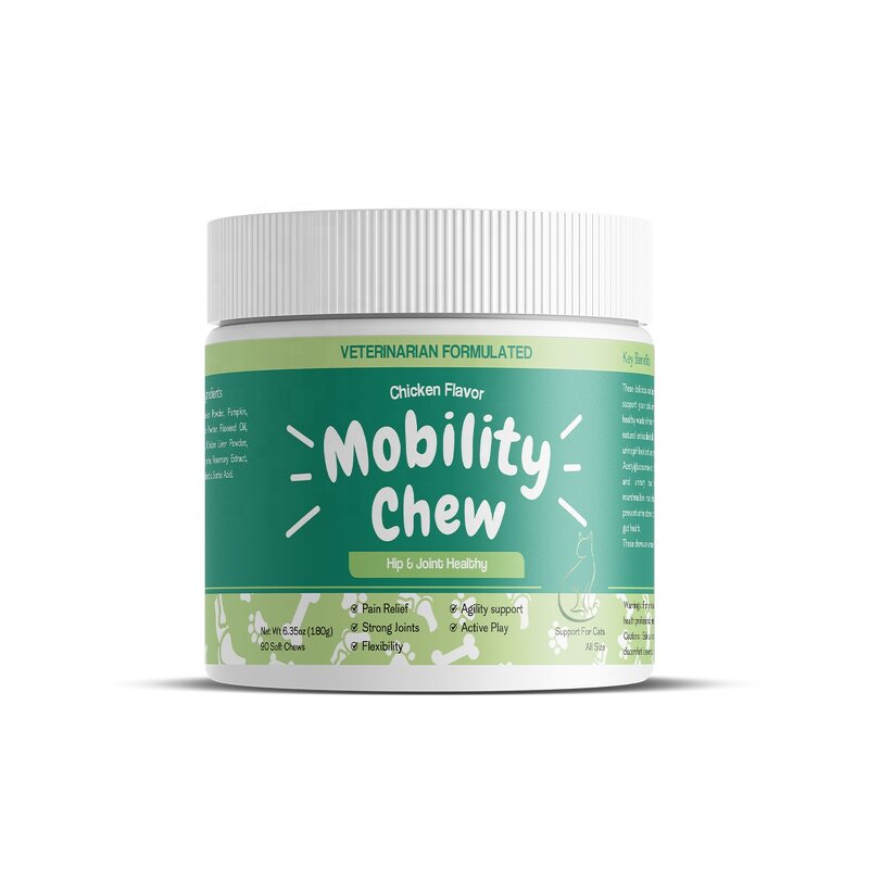 Cat Mobility Chews - Manufacturer - Private Label Green-Lipped Mussel Glucosamine Collagen