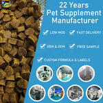 Anal Gland Soft Chews - Manufacturer - Digestive Probiotics Fiber Stops Scooting Dog Health