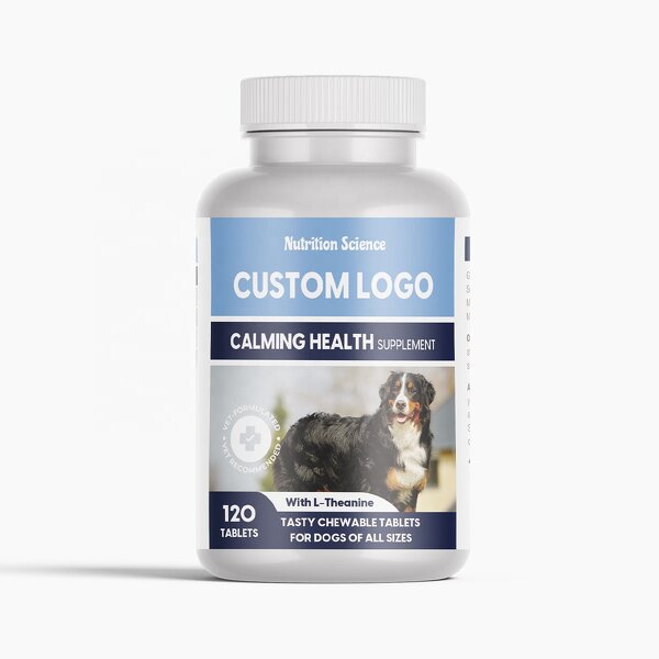Dog Calming Tablet - Manufacturer - L-Theanine Magnolia Phellodendron Behavioral Health Chewable