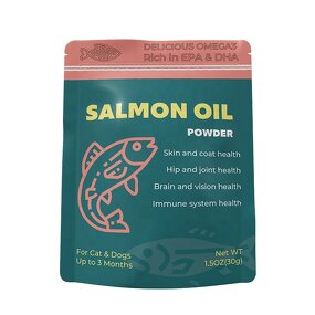Salmon Powder Supplement - Manufacturer - Omega EPA DHA Skin Coat Health for Dogs