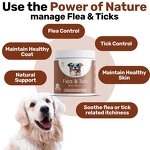 Dog Flea Tick Chewable - Manufacturer - Natural Control Treatment Prevention Immune Support