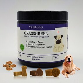 Pet Urinary Soft Chews - Manufacturer - Custom Brand Cranberry Kidney Health Dog Supplement