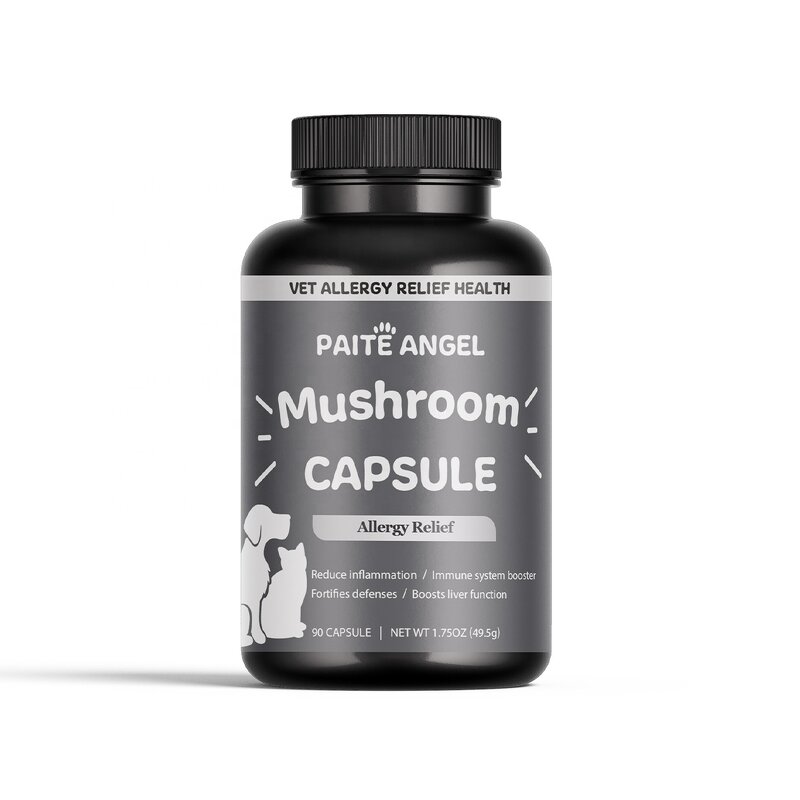 Pet Immune Capsule - Manufacturer - Organic Mushroom Anti Inflammatory Liver Detox Allergy