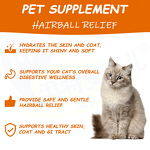 Cat Hairball Control Chews - Manufacturer - OEM/ODM Natural Omega 3 6 Fatty Acids Remedy Aid