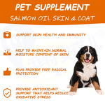 Salmon Oil Soft Chew - Manufacturer - Private Label Nourish Strengthen Pet Fur Organic