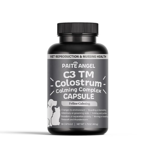 Calming Complex Supplement - Manufacturer - Custom Colostrum C3TM Travel Fireworks Grain-Free