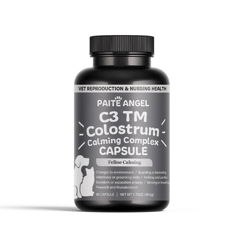 Calming Complex Supplement - Manufacturer - Custom Colostrum C3TM Travel Fireworks Grain-Free