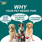 Dog Calming Chews - Manufacturer - Private Label Natural Separation Barking Stress Relief