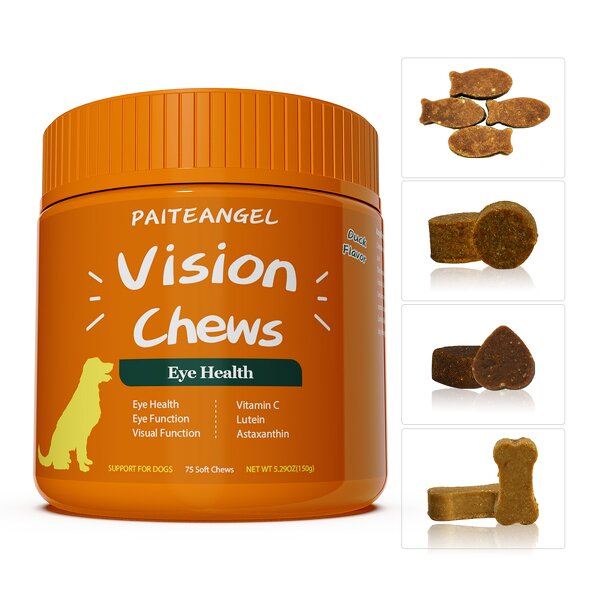 Dog Eye Care Supplement - Manufacturer - Customized Daily Vision Soft Chews Immune Support