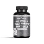 Wild Fish Oil Softgels - Manufacturer - Custom RTG 3X Absorption Heart Brain Joint 90% Ultra-Pure