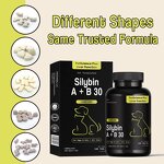 Pet Liver Care Tablet - Manufacturer - Silybin A+B S-A-Me Optimal Liver Function Bile Flow