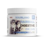 Cat Probiotic Supplement - Manufacturer - ODM OEM Skin Coat Hairball Relief Digestive Aid