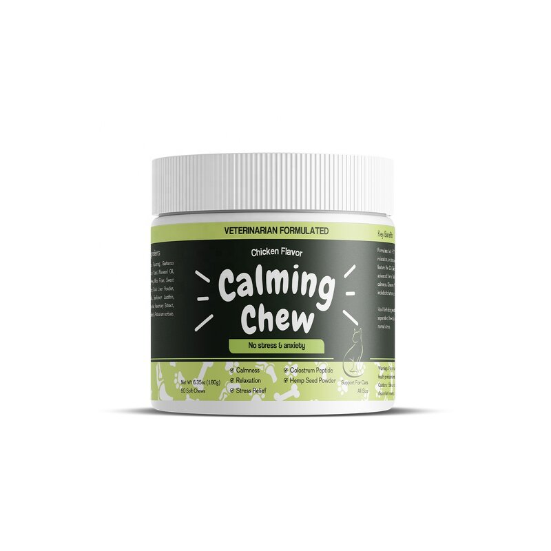 Cat Hemp Oil Supplement - Manufacturer - Private Label Organic Chamomile Colostrum Peptide