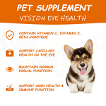 Dog Eye Care Supplement - Manufacturer - Customized Daily Vision Soft Chews Immune Support