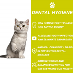 Cat Dental Chews - Manufacturer - Pet Dental Care Teeth Gums Freshening Breath Soft Chews