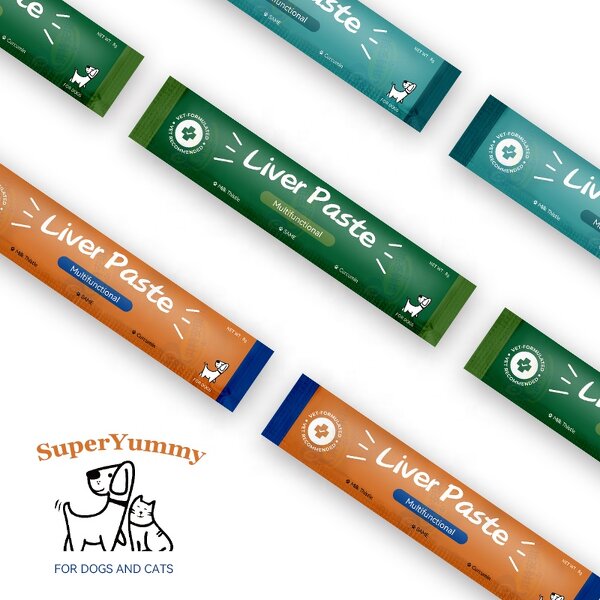 Pet Liver Paste Treats - Manufacturer - Dogs Cats Liver Health Support Nutrition Supplement