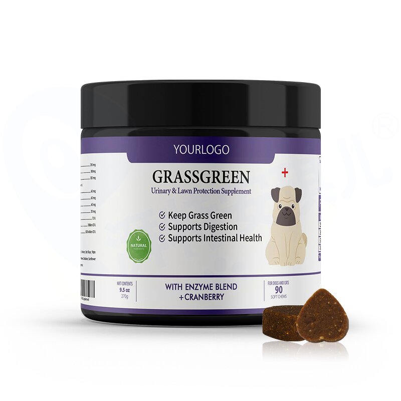 Probiotic Soft Chews - Manufacturer - Wholesale Private Label Grass Green for Dogs Cats