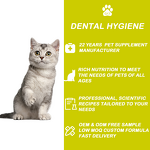 Cat Dental Chews - Manufacturer - Pet Dental Care Teeth Gums Freshening Breath Soft Chews