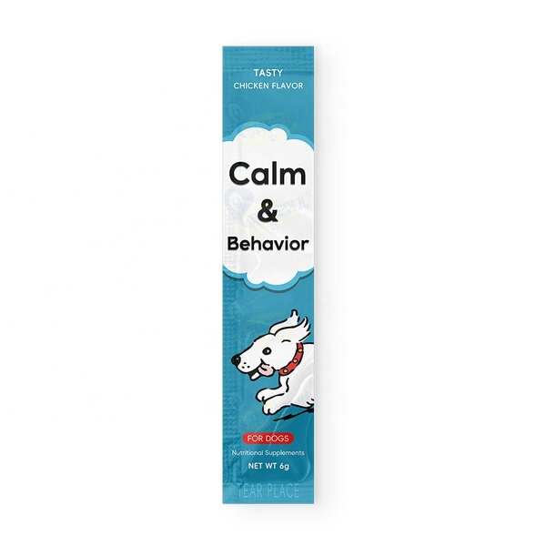 Calm Paste Supplement - Manufacturer - Stress Thunderstorms Travel Calm Relaxed Pet Care