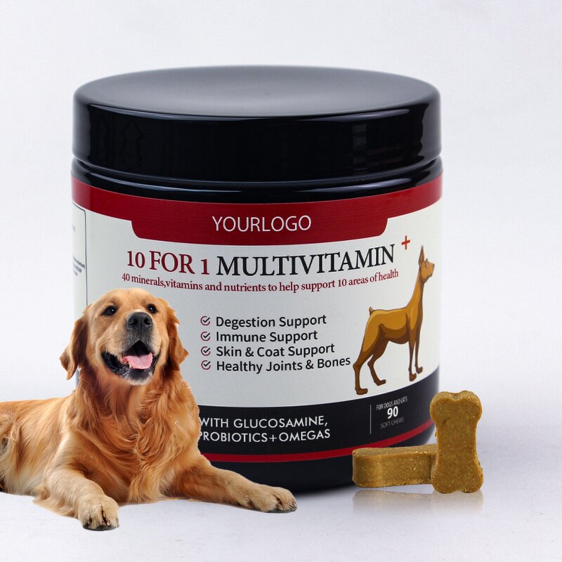 Dog Multivitamin Supplement - Manufacturer - Wholesale 10 in 1 OEM Daily Health Multi-Functional