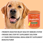 Pet Probiotic Supplement - Manufacturer - Private Label Chews Prebiotics Probiotics for Dogs
