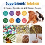 Dog Liver Support Supplement - Manufacturer - Silybin Natural Detox Energy Immune System Boost