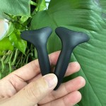 睫毛膏防护罩工厂-私标黑色硅胶防护罩