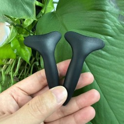 睫毛膏防护罩工厂-私标黑色硅胶防护罩