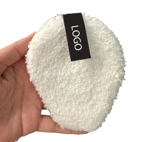 Microfiber Pad Manufacturer - Oval Washable Makeup Remover Puff