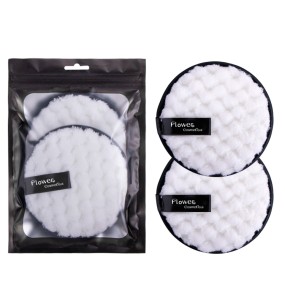 Makeup Remover Pad Factory - Microfiber Washable Cleansing Puff
